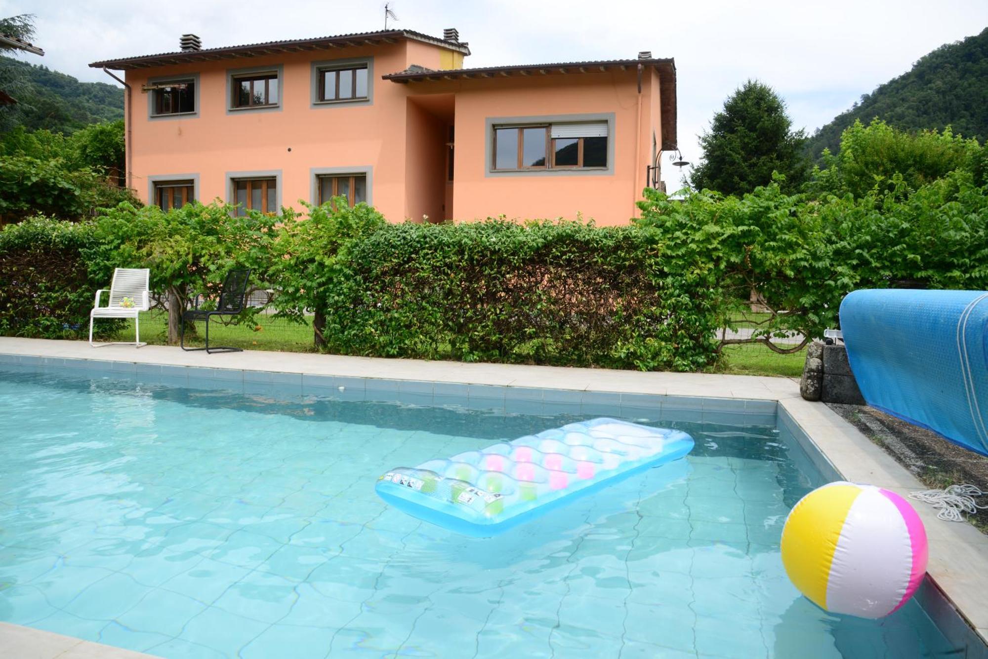 Casa Hydrangea Con Piscina E Giardino Bagni di Lucca Exterior foto